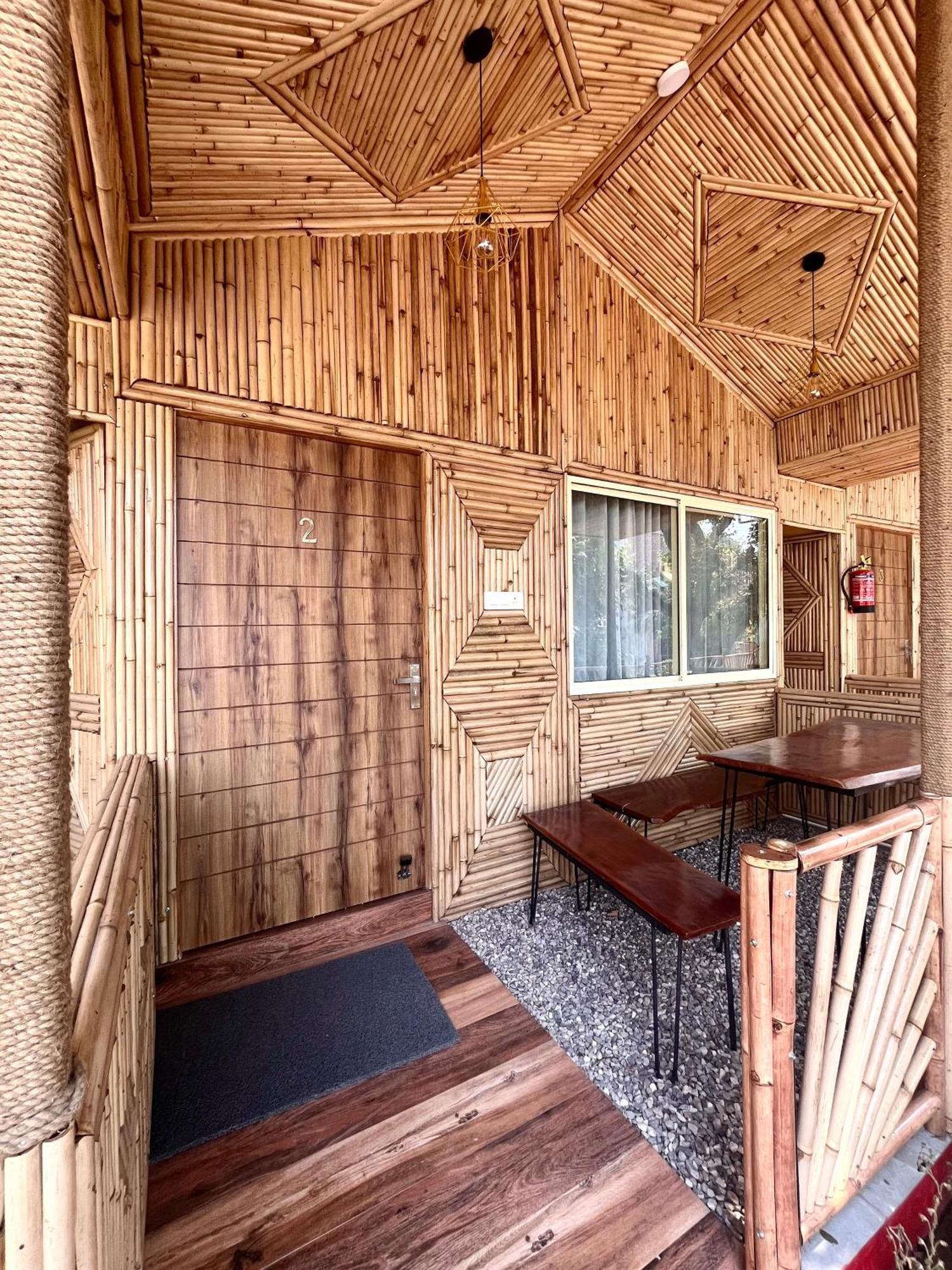 Bamboo Garden Cottages And Cafe Rishīkesh Zewnętrze zdjęcie